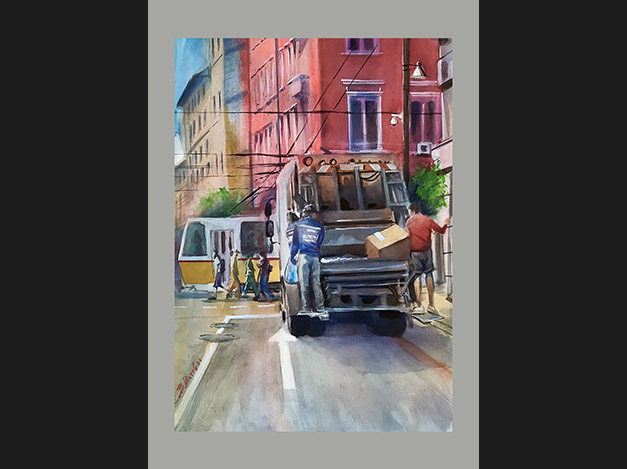 Rakovska Street - City Fragments - Invisible Labor